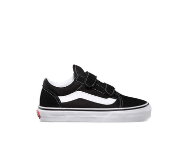 Zapatilla Vans Old Skool Velcro Niños Negro