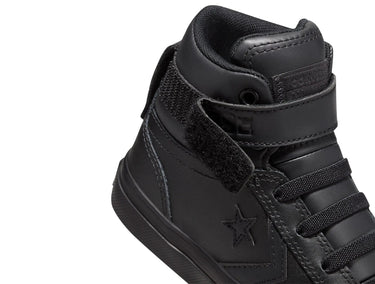 Zapatilla Converse Pro Blaze Strap Niños Mono Negro
